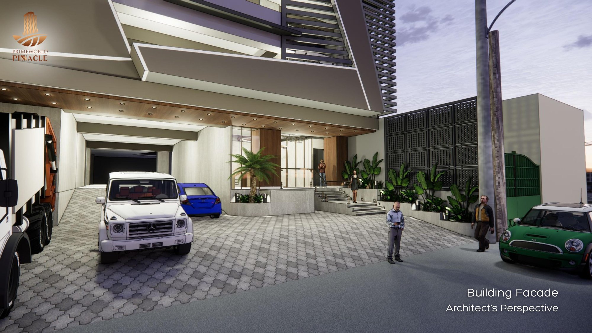 Building facade — architect's perspective