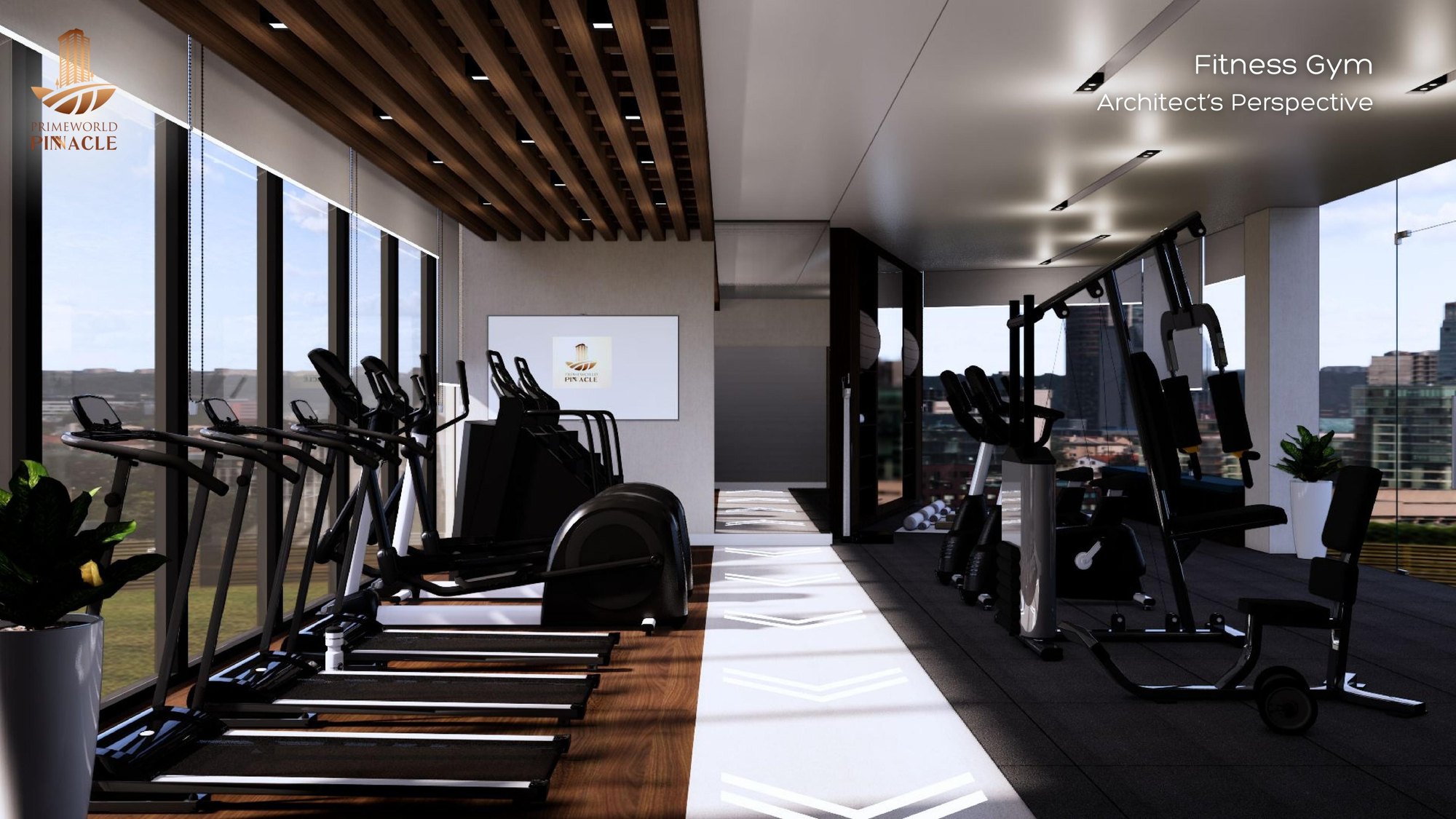 Fitness gym — architect's perspective