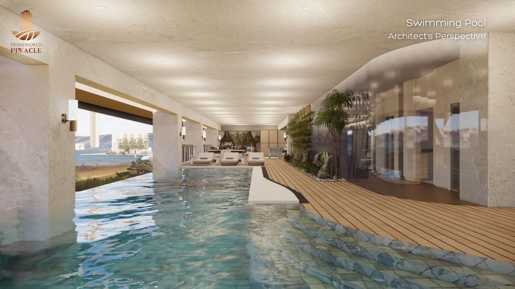 Swimming pool — architect's perspective