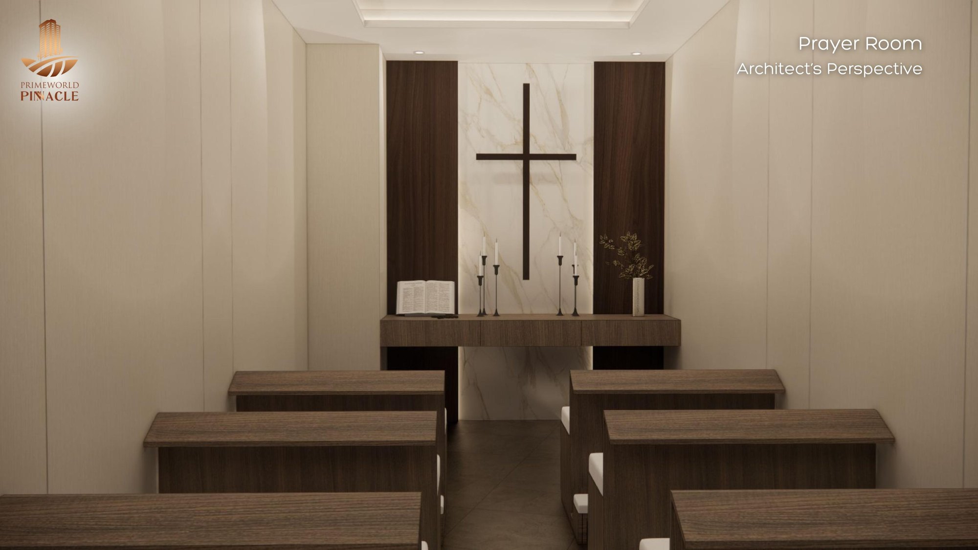 Prayer room — architect's perspective